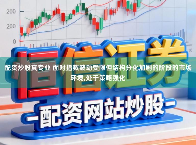 配资炒股真专业 面对指数波动受限但结构分化加剧的阶段的市场环境，处于策略强化