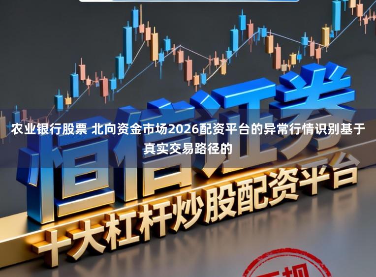 农业银行股票 北向资金市场2026配资平台的异常行情识别基于真实交易路径的