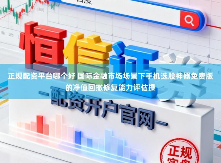 正规配资平台哪个好 国际金融市场场景下手机选股神器免费版的净值回撤修复能力评估操