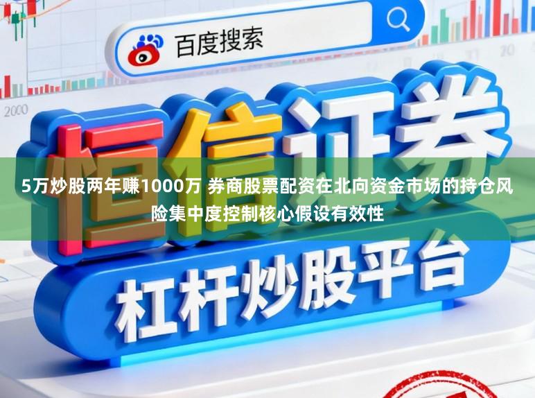 5万炒股两年赚1000万 券商股票配资在北向资金市场的持仓风险集中度控制核心假设有效性
