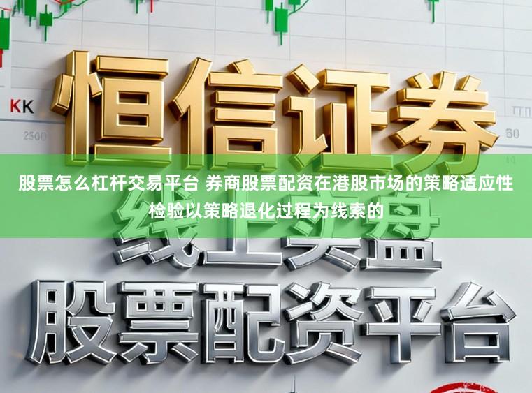 股票怎么杠杆交易平台 券商股票配资在港股市场的策略适应性检验以策略退化过程为线索的
