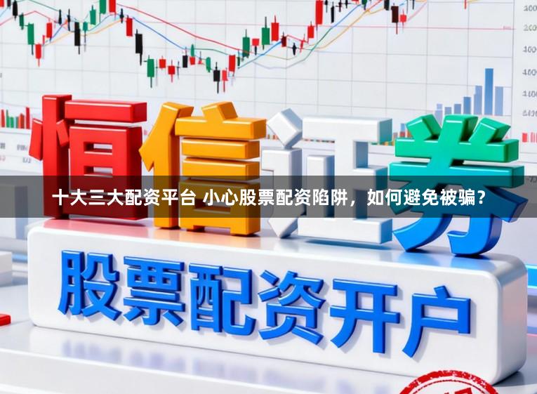 十大三大配资平台 小心股票配资陷阱，如何避免被骗？