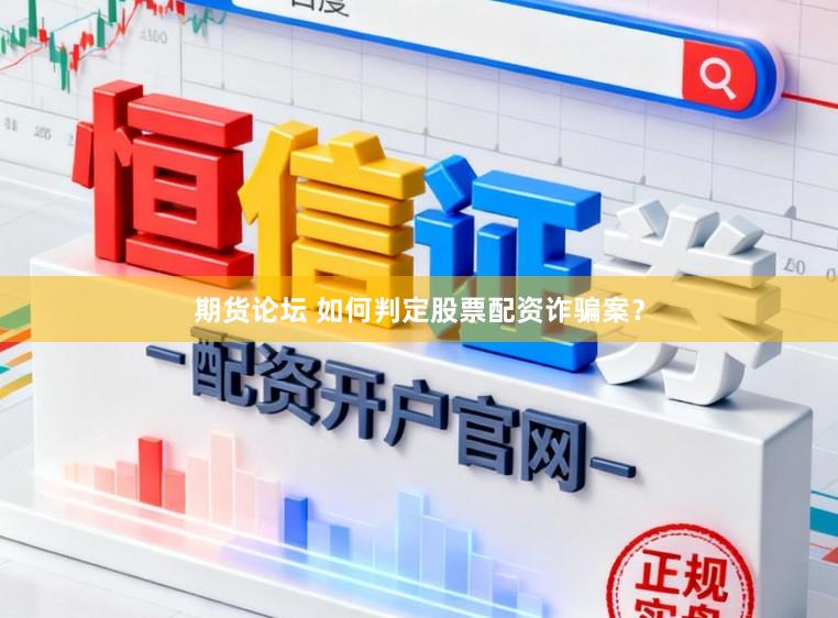 期货论坛 如何判定股票配资诈骗案？